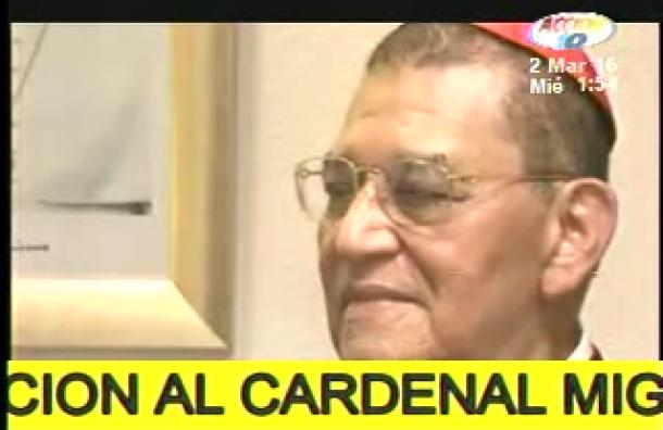 Cardenal Miguel Obando Bravo es declarado prócer de la paz